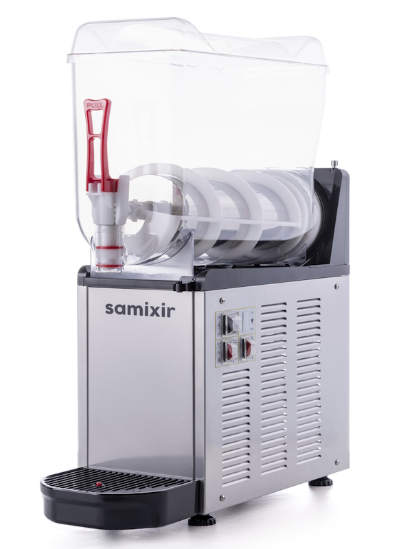 SAMİXİR Slush 12.I Ice Slush Meyve Suyu Dispenseri, 12 lt, Inox